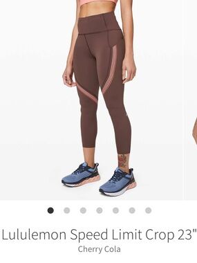 Lululemon Speed Limit Crop 23” (size 4)
